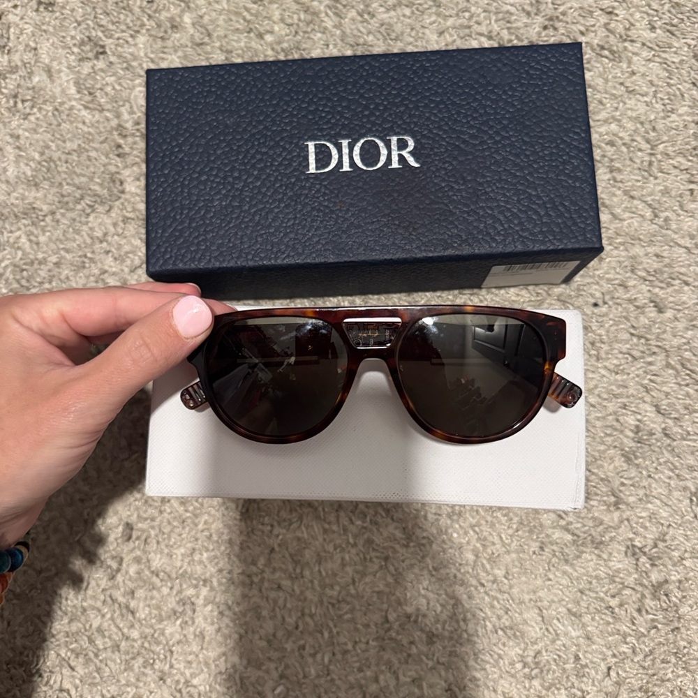 Dior Men's Brown Sunglasses